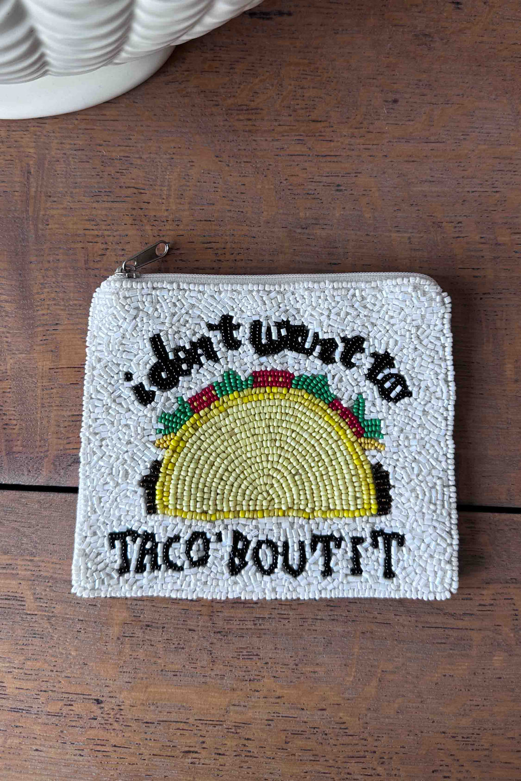 Zip Coin Pouch - Taco