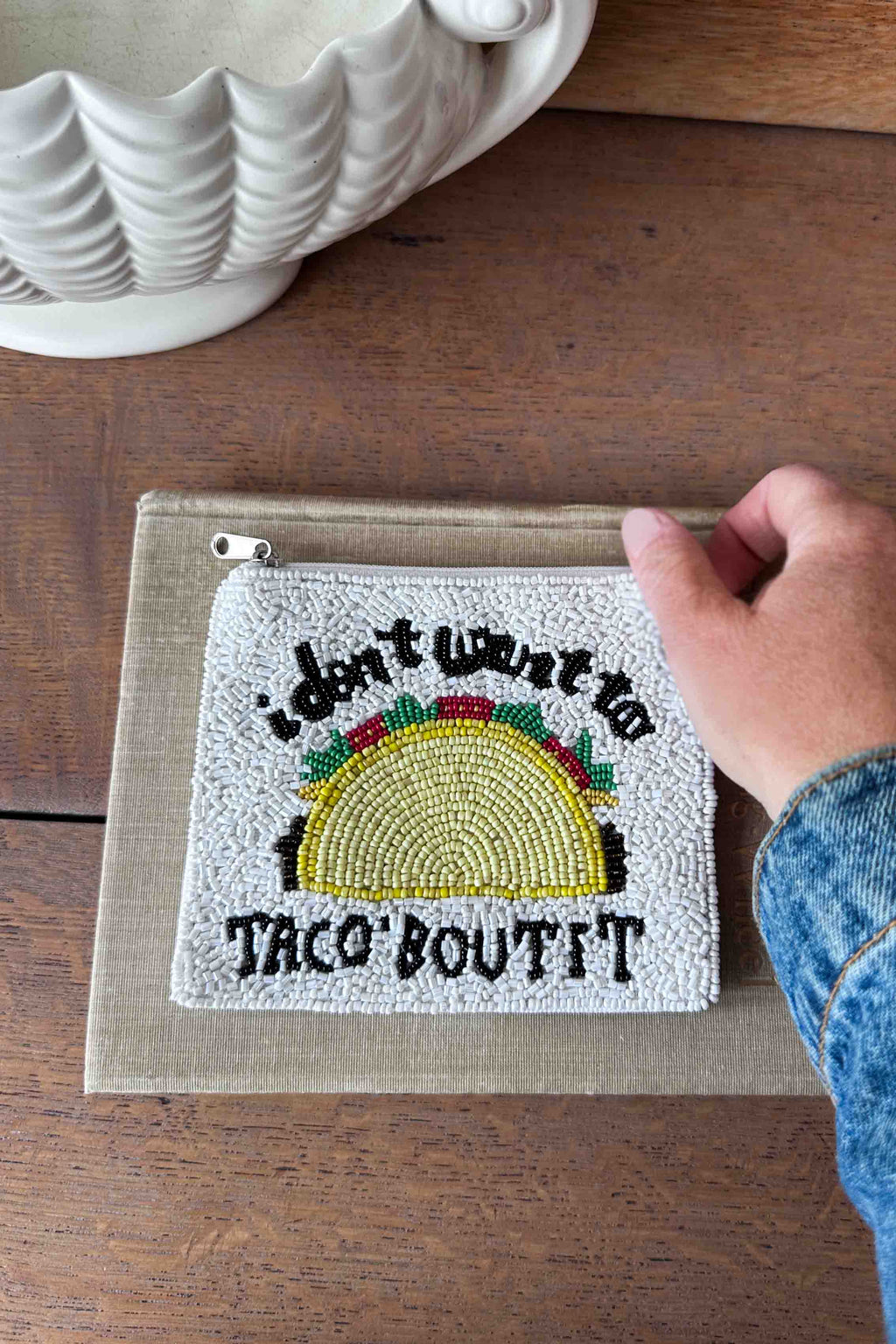 Zip Coin Pouch - Taco