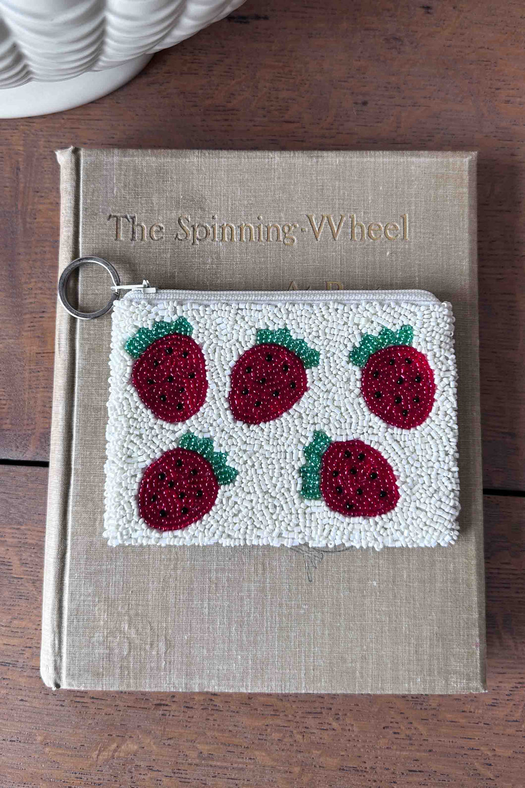 Zip Coin Pouch - Strawberry