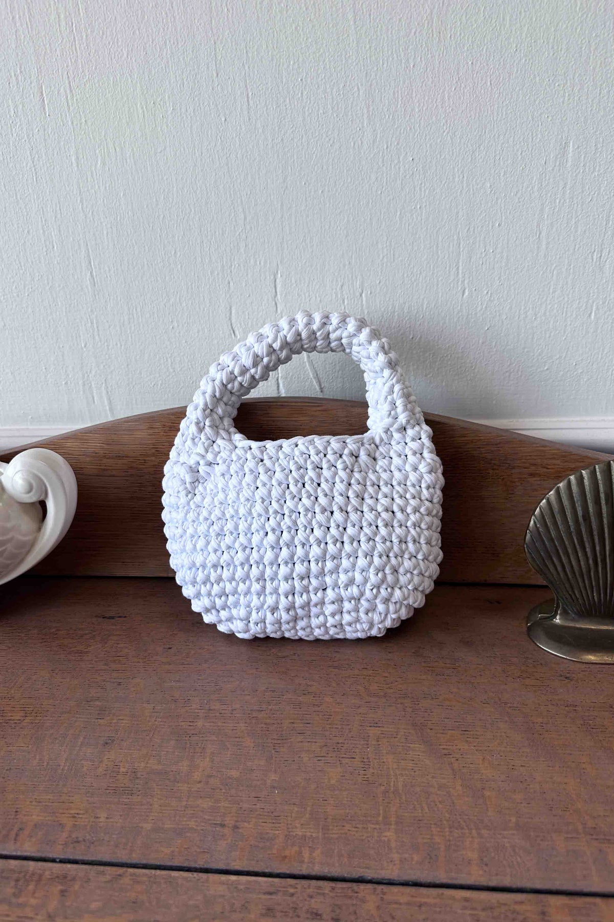 Puffy  Bag - White