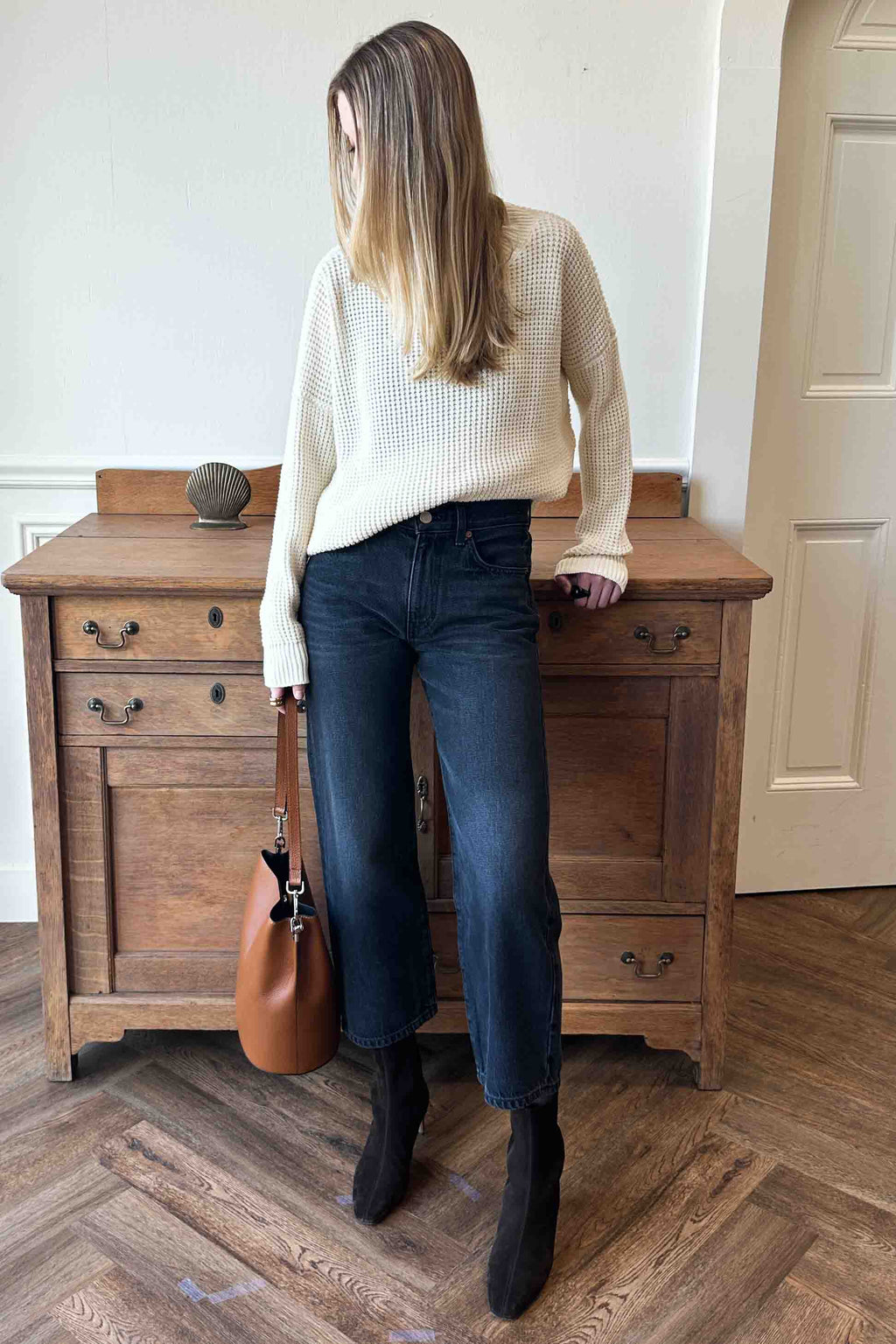 Frankie Ankle Boot - Cocoa Suede