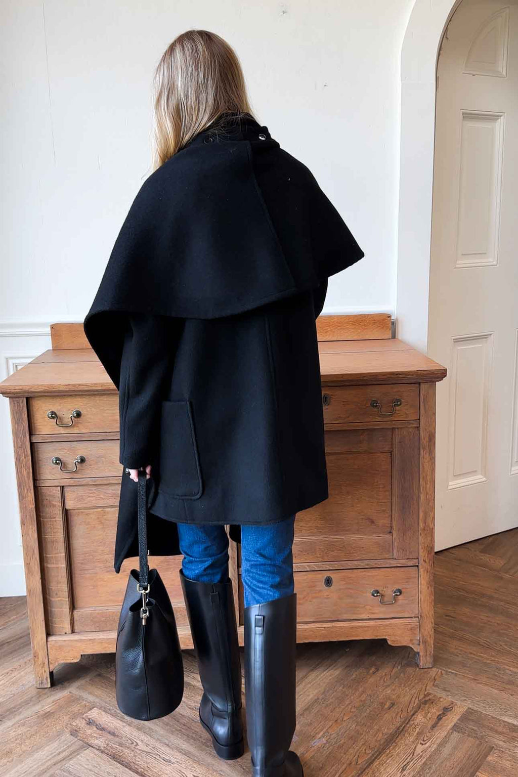 Atelier Equestrian Boot - Black Leather
