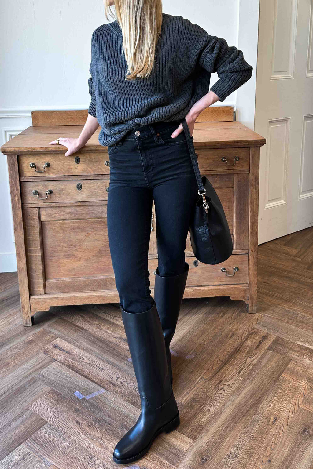 Tower High Pencil - Onyx Wash