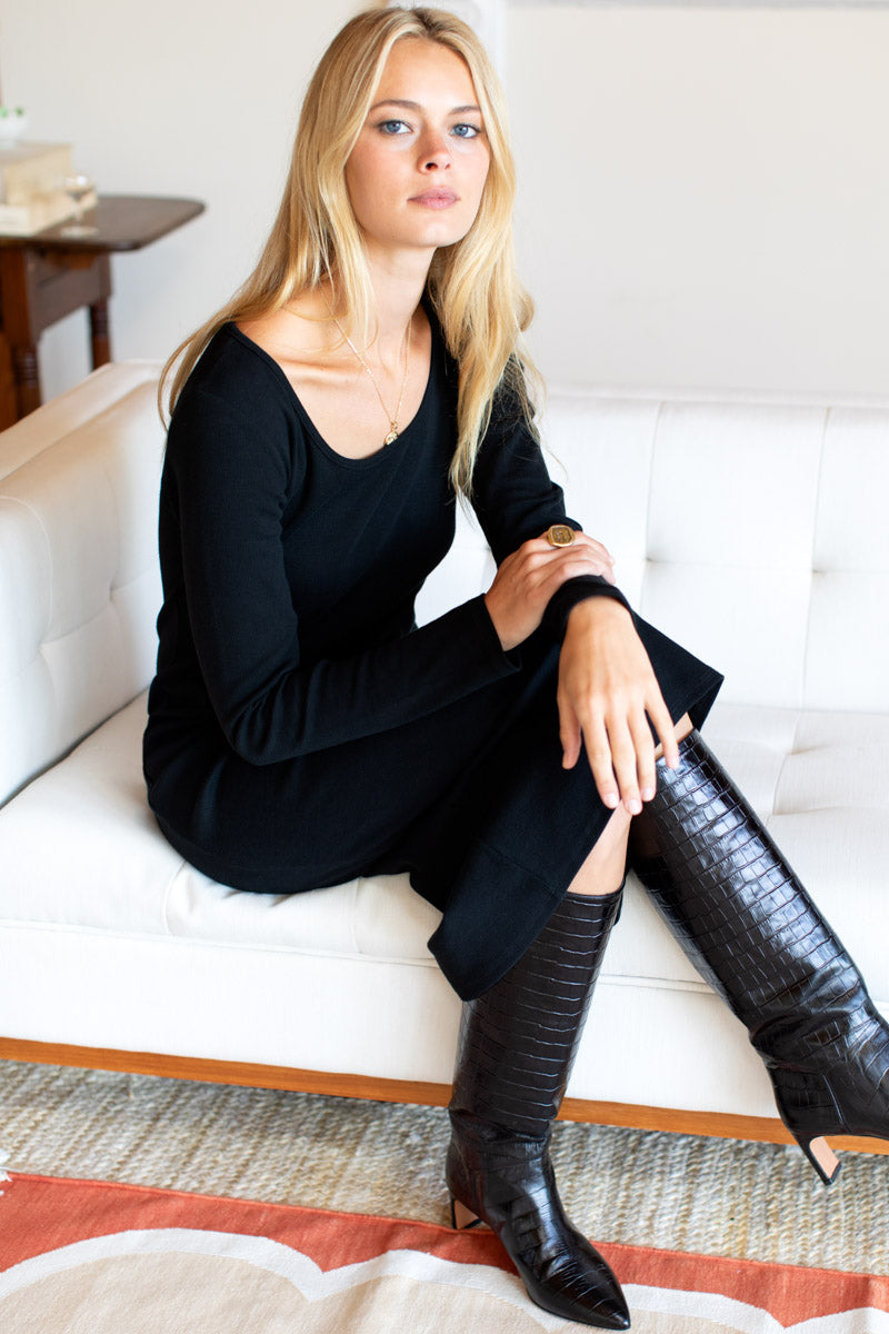 Go To Layering Dress - Black Organic - Emerson Fry Go To Layering Dress - Black Organic - Emerson Fry