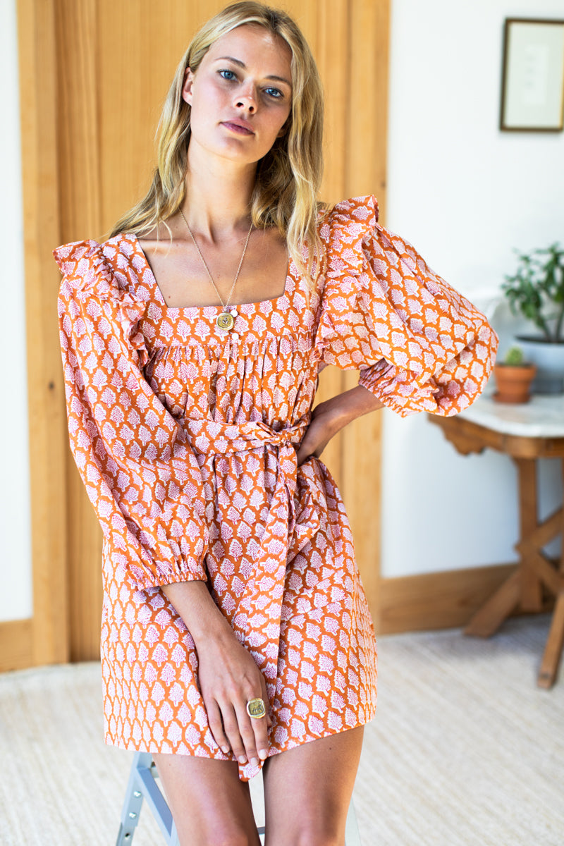 Adelina Long Sleeve Dress - Gigi Organic