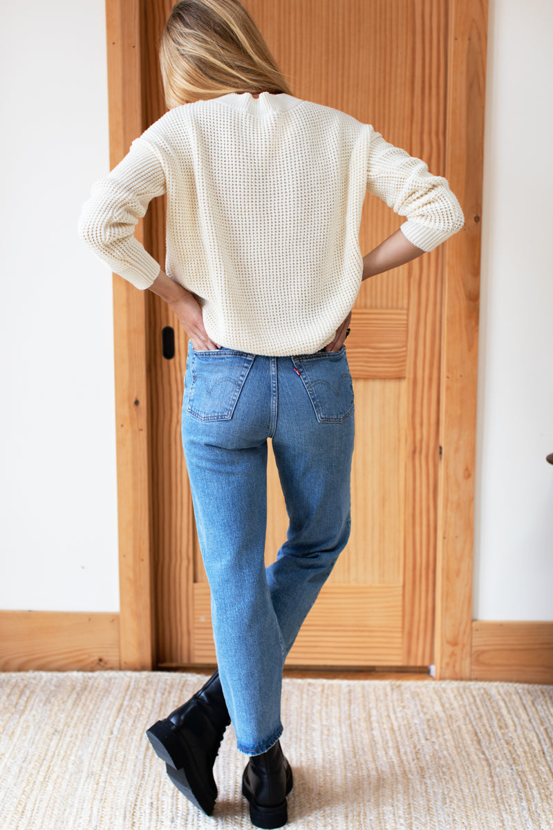 Daily Sweater - Ivory Organic