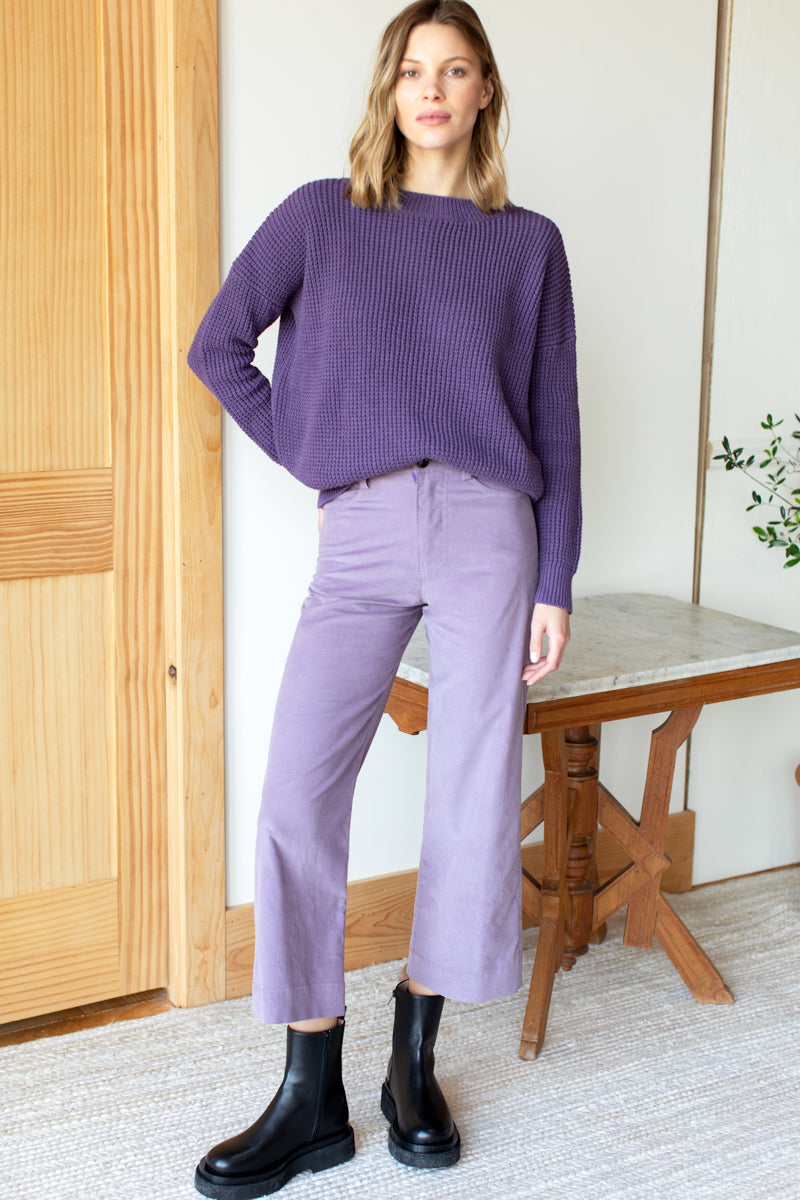 Everyday Pant - Lavender Corduroy