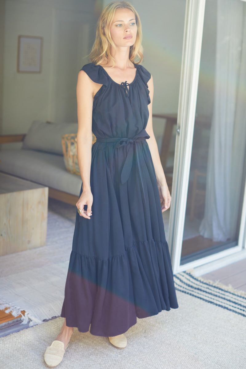 Rakel Sleeveless Dress - Black