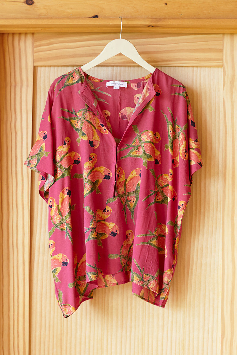 India Shirt - Rose Fred Parrot