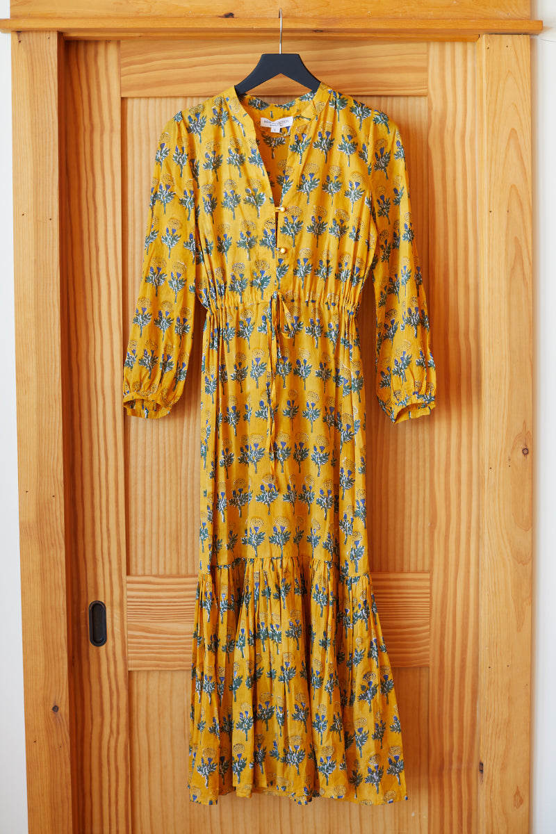 Frances Dress 2 - Marigolds Yellow Organic