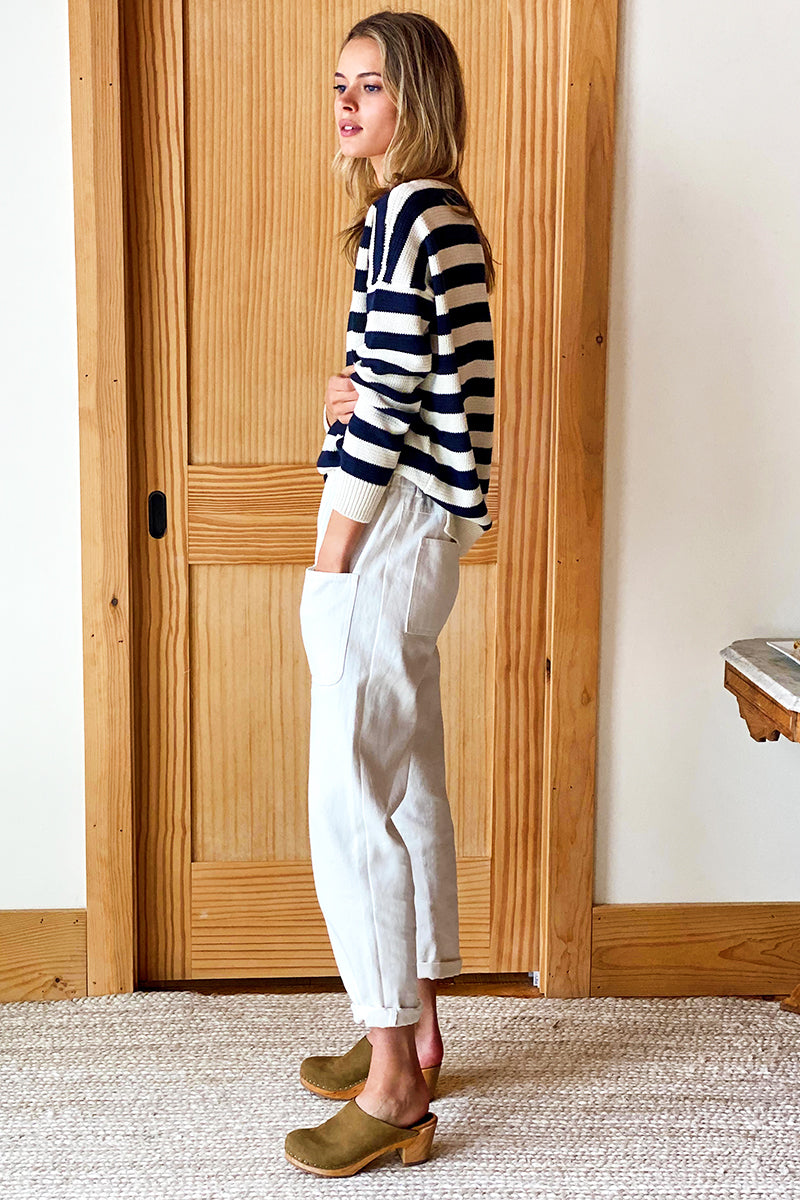 Orchard Pant - Ivory Hemp Organic