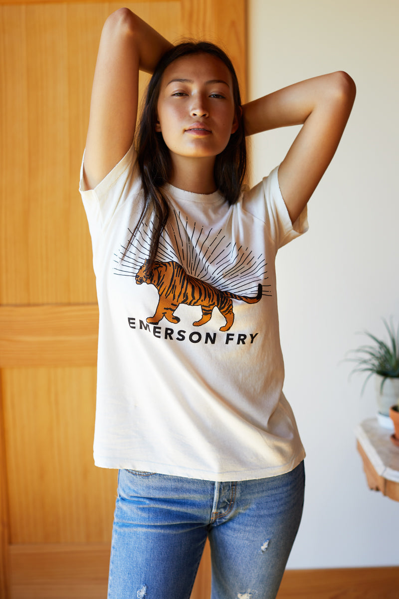 Tiger T-Shirt - Ivory