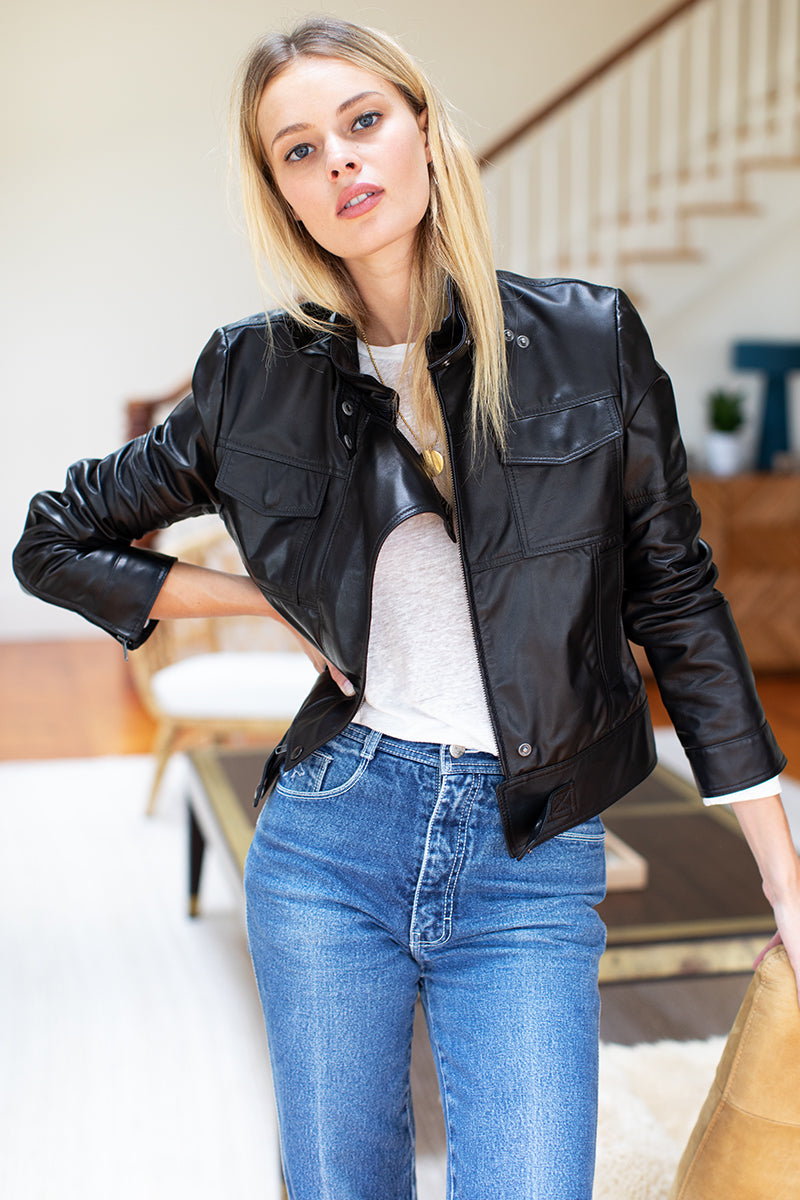 Biker overcoat 2025