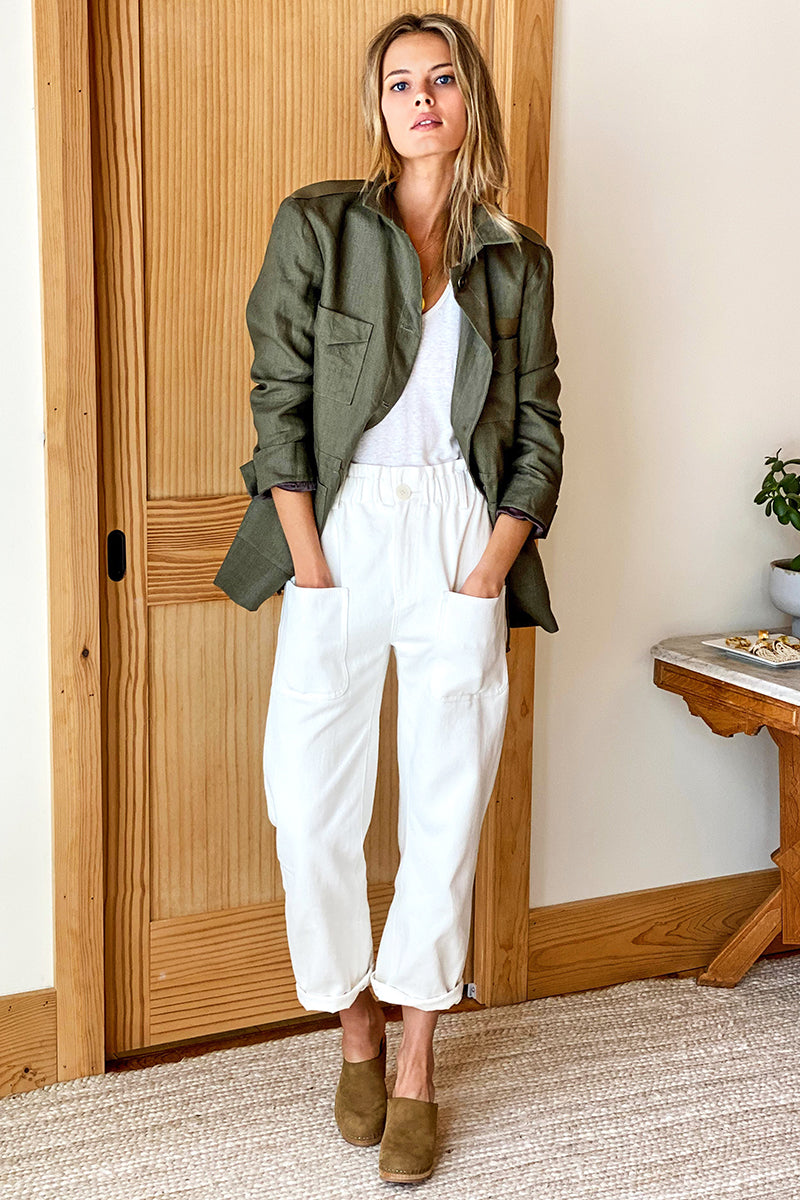 Orchard Pant - Ivory Hemp Organic