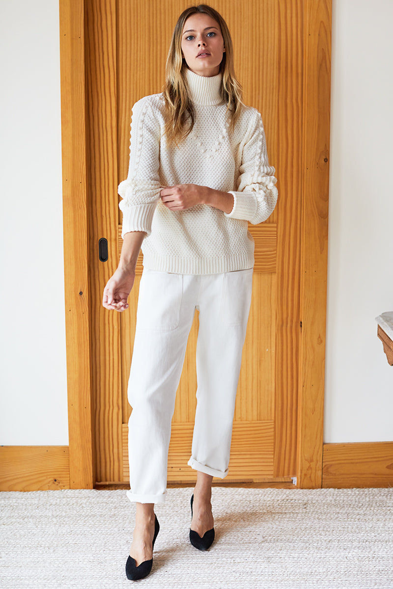 Orchard Pant - Ivory Hemp Organic