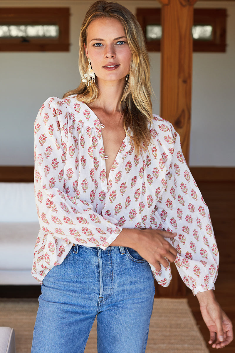 Olympia Shirt - June Flowers Organic