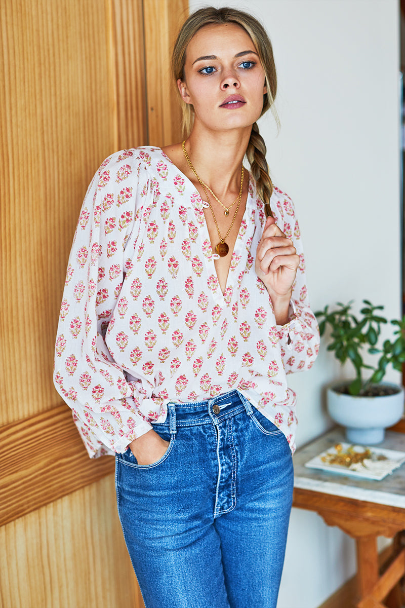 Olympia Shirt - June Flowers Organic