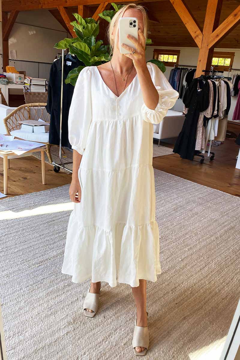 emerson fry linen dress Jour Maxi Dress