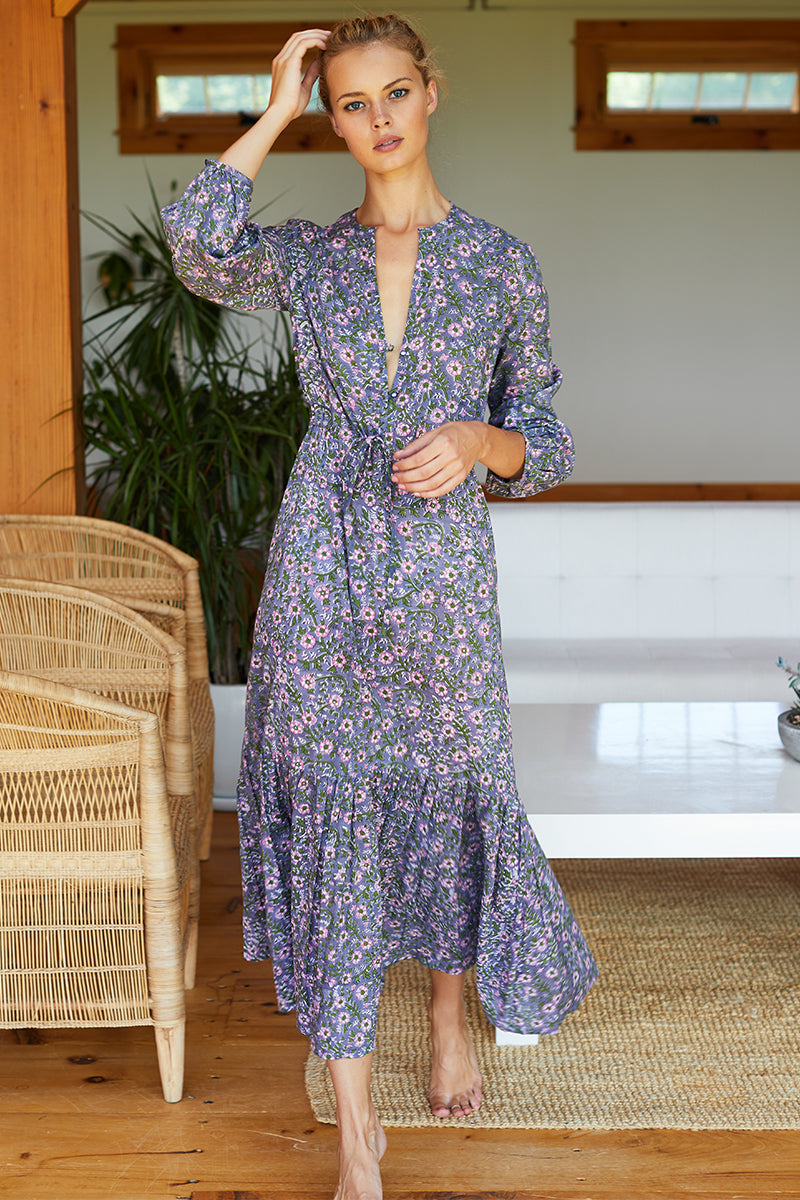 Frances Dress - Midnight Wildflower - Emerson Fry Frances Dress - Midnight Wildflower - Emerson Fry