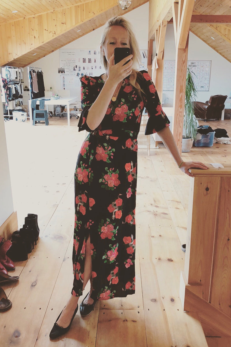 Marigot Dress Wild Rose