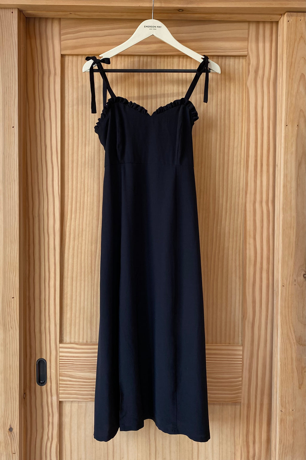 Rosalia Dress - Black Sustainable