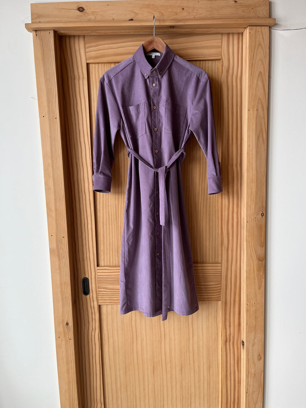 Ry Shirtdress - Lavender Corduroy