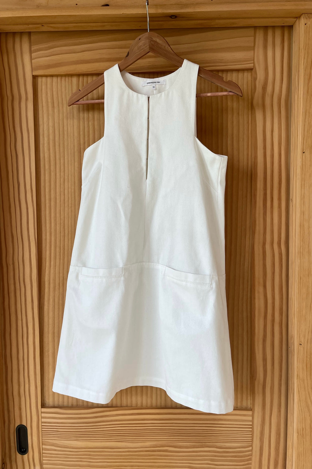 A Line Mod Dress - White