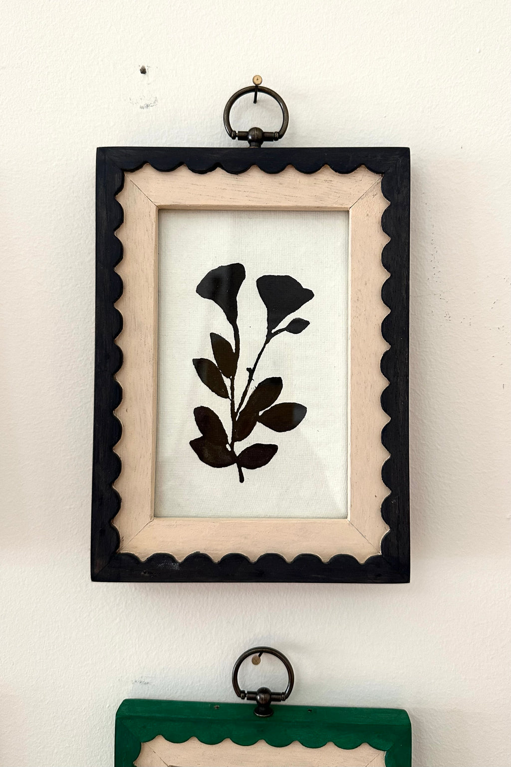 Hand Carved Frame - Onyx